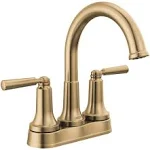 Delta Saylor Two Handle Tract-Pack Centerset Bathroom Faucet 2535 Champagne Bronze