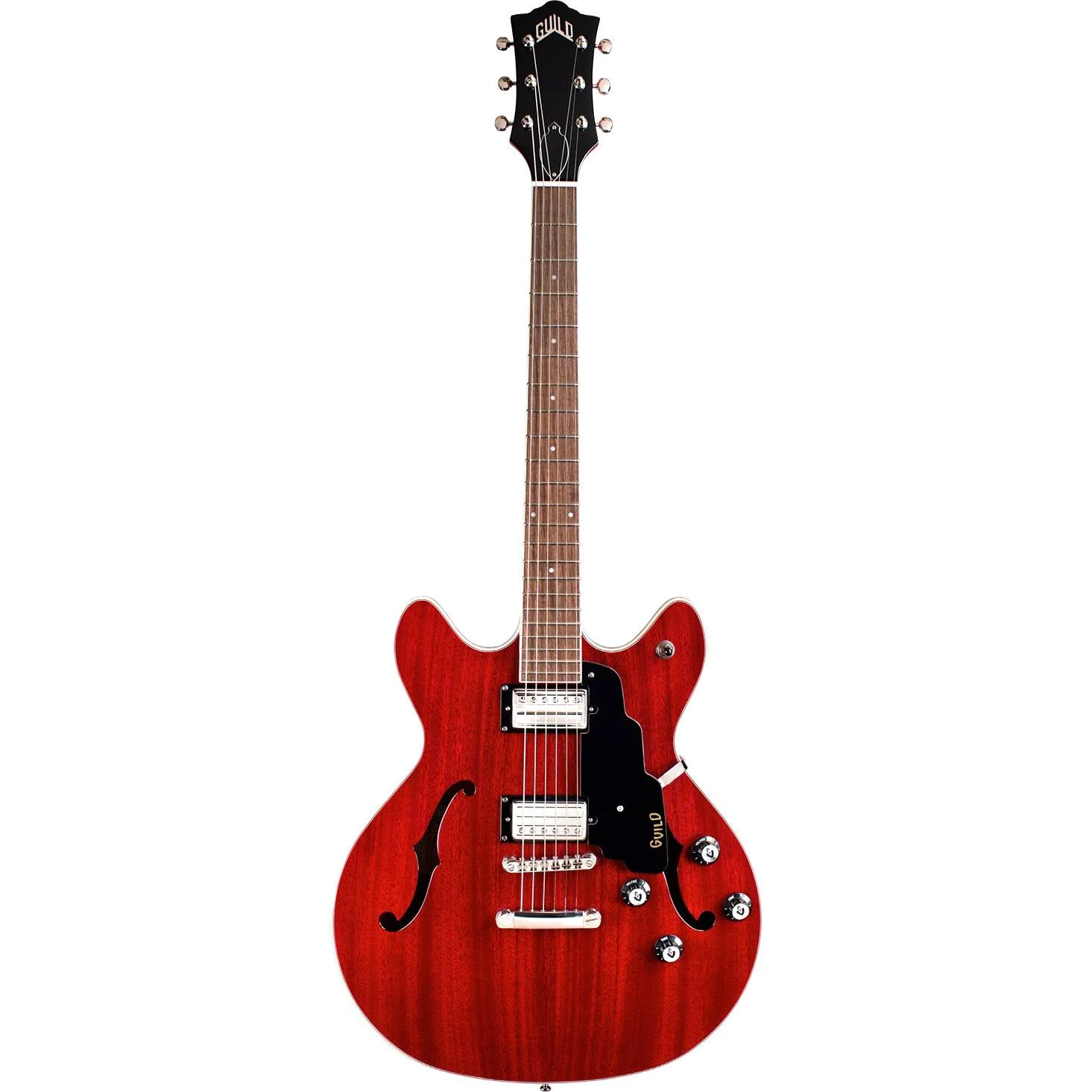 Guild Starfire I DC Semi Hollowbody, Cherry Red at Gear4music