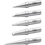 Weller WE1010 Soldering Tip Set - ETA, ETB, ETC, ETP, TETS (5-Pieces) ETSET-5