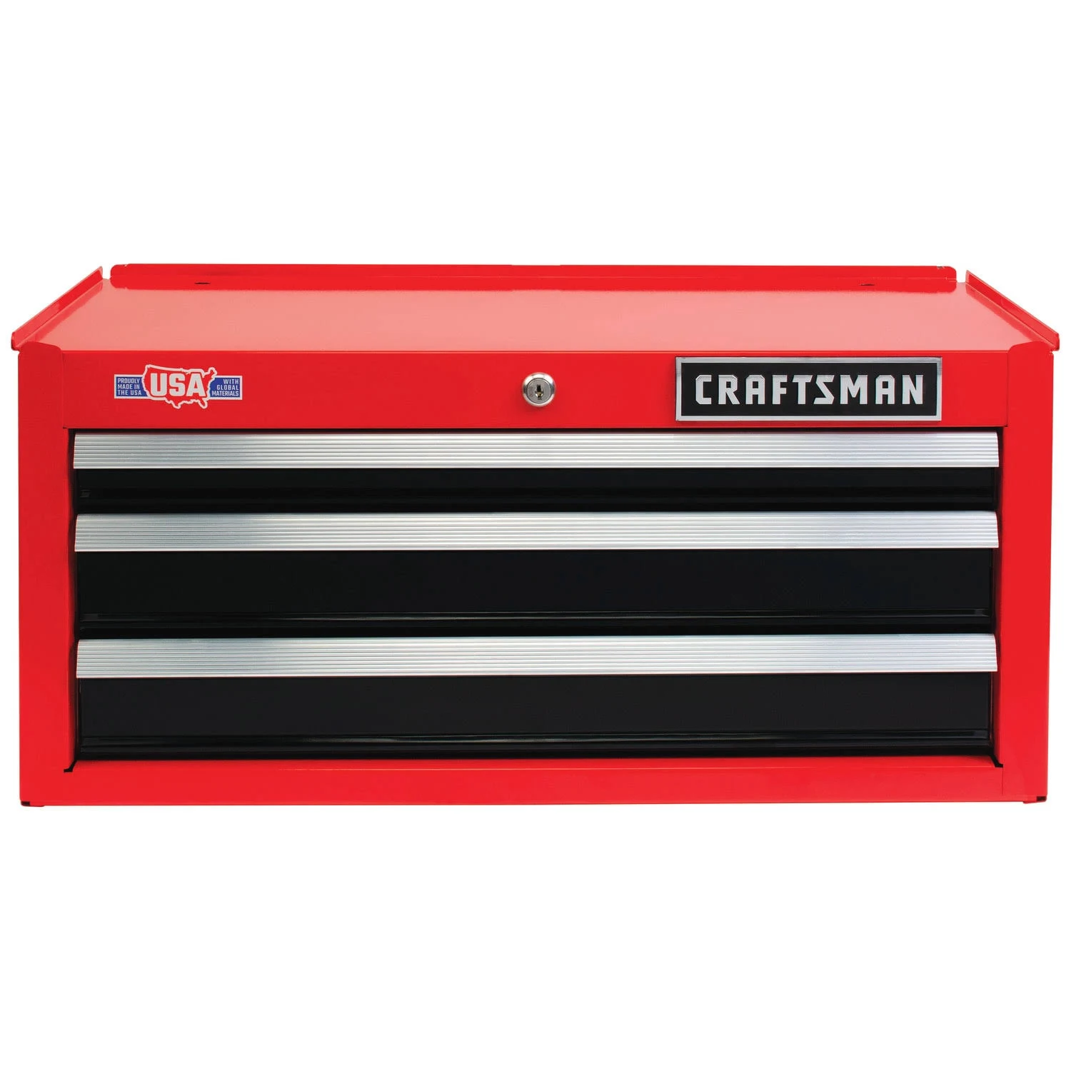 Craftsman 2000 Series 26-in W x 12.25-in H 3-Drawer Steel Tool Chest (Red ...