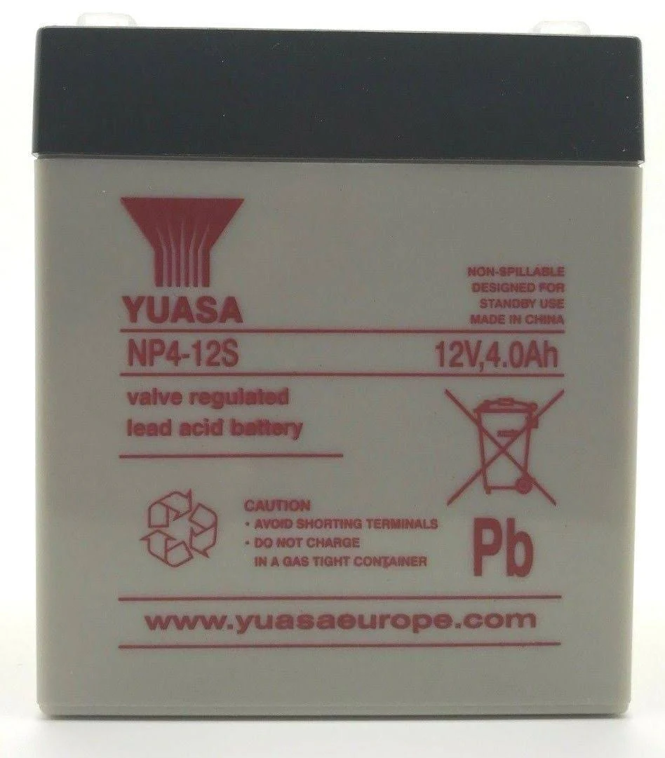 EnerSys Genuine NP4-6 6V 4Ah Sealed Lead Acid Battery