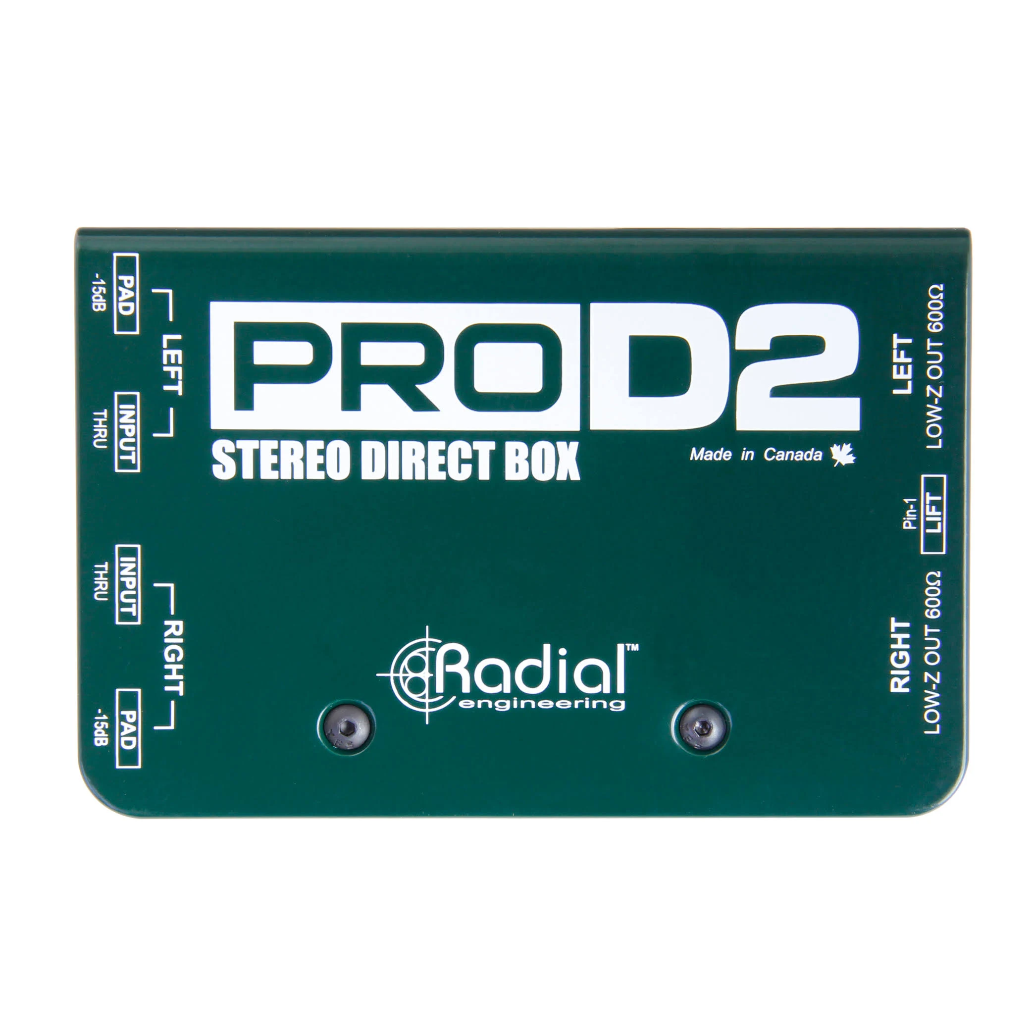 Radial ProD2 Passive Stereo Direct Box