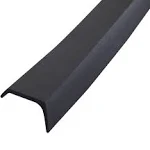 M-D 9 ft. Black Rubber Garage Door Bottom Seal