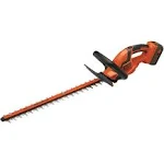 BLACK+DECKER 40V MAX* Cordless Hedge Trimmer, 24-Inch - LHT2436