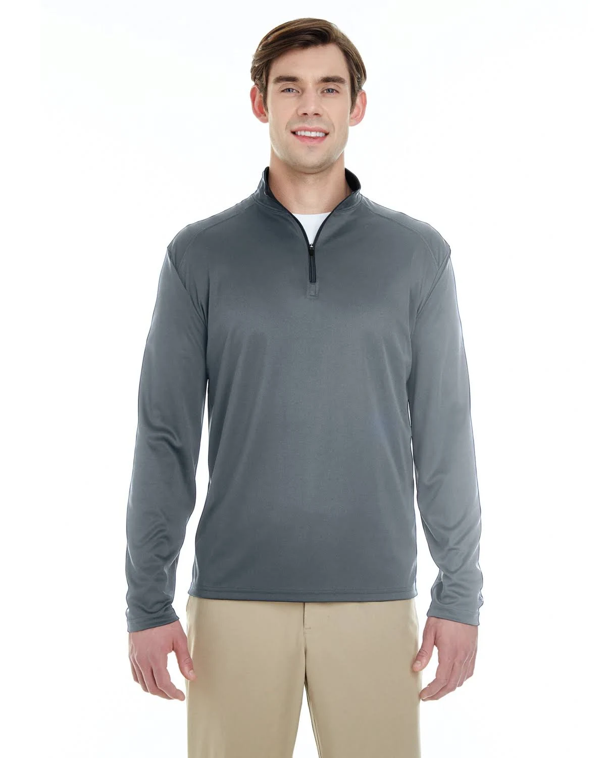 Badger Men's B-Core Quarter-Zip Pullover