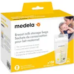 Medela Breast Milk Storage Bags 6 oz 100 Count