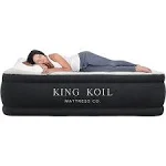 King Koil Luxury Top Air Mattress with Built-in Pump