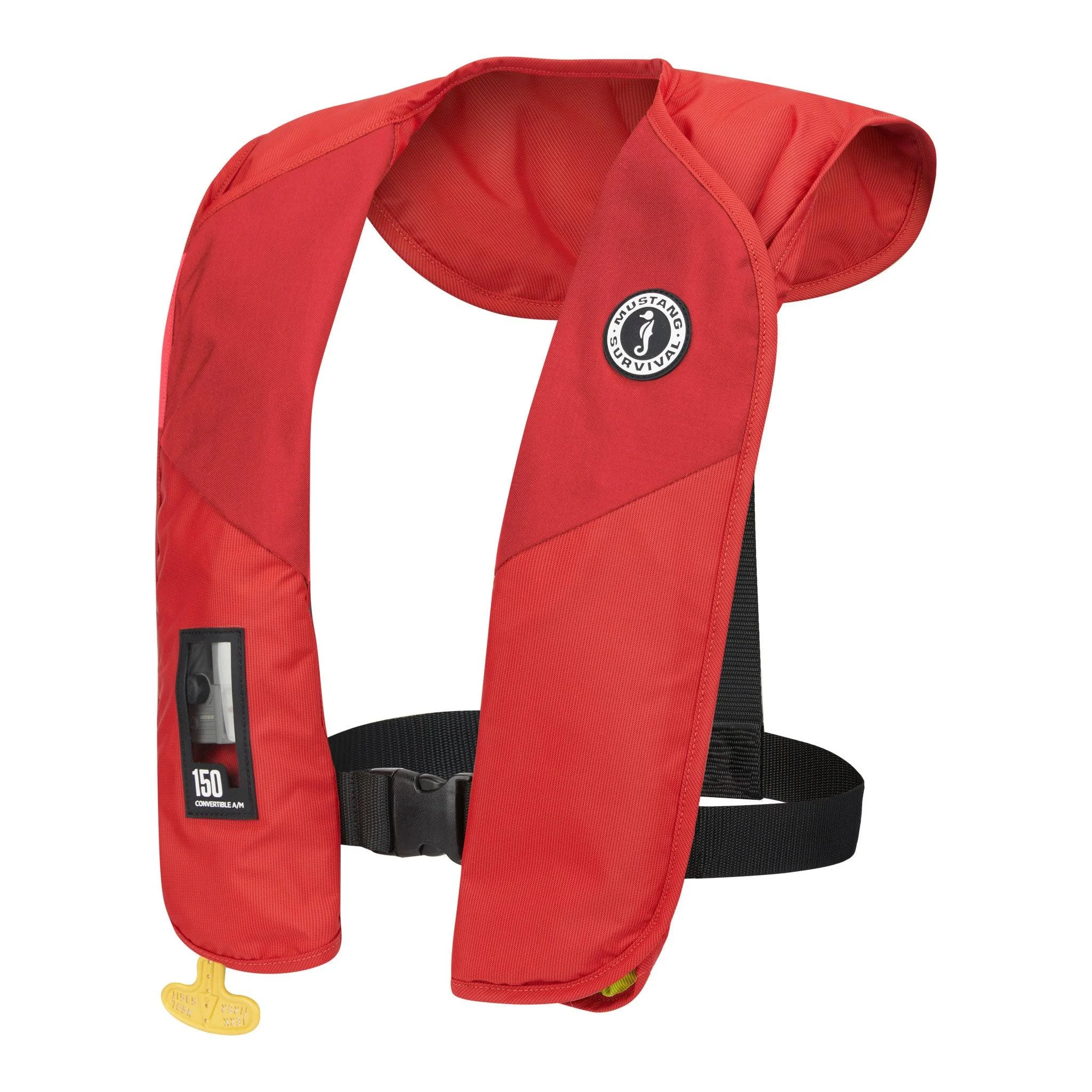 Mustang MIT 150 Convertible Inflatable PFD - Red