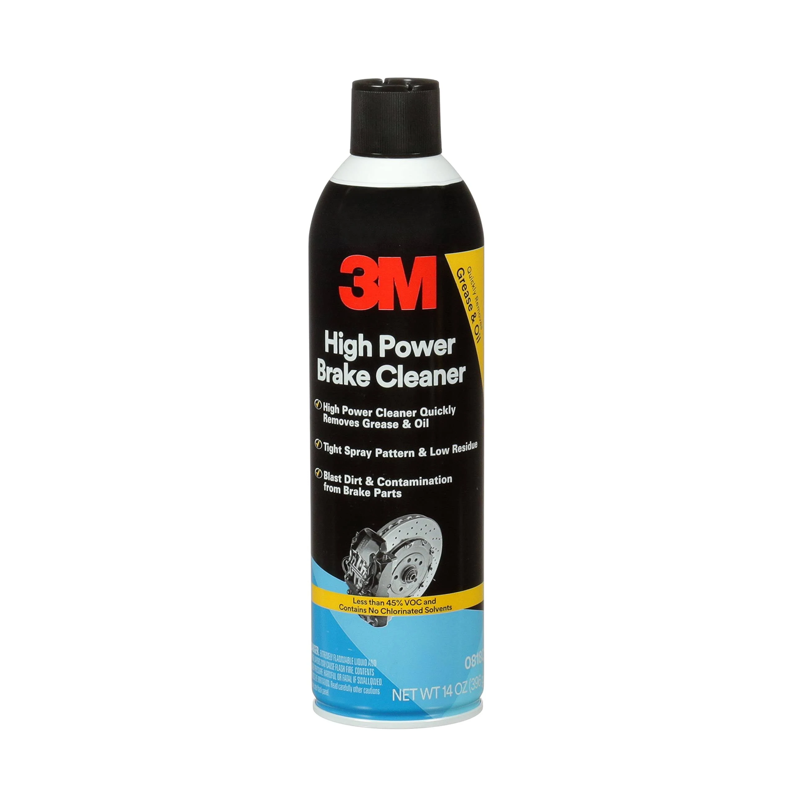 3M 08180 High Power Brake Cleaner - 14 oz.