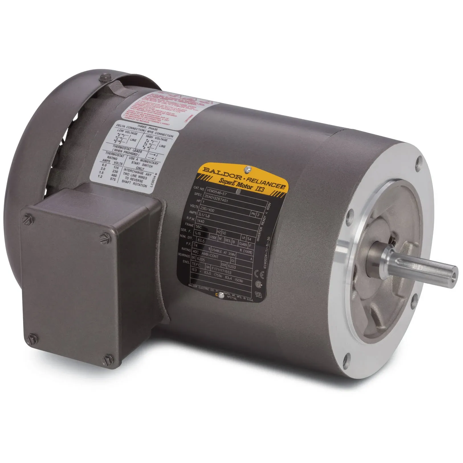 Baldor AC Motor VEM3546