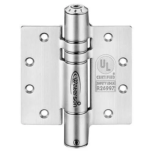 K51M-500D-A3 | Mechanical Adjustable Self Closing Hinge | 5” x 5” | Fire-rated Stainless Steel | 3 Pack