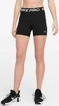 Nike Women's Pro 365 5 Inch Shorts Black / L