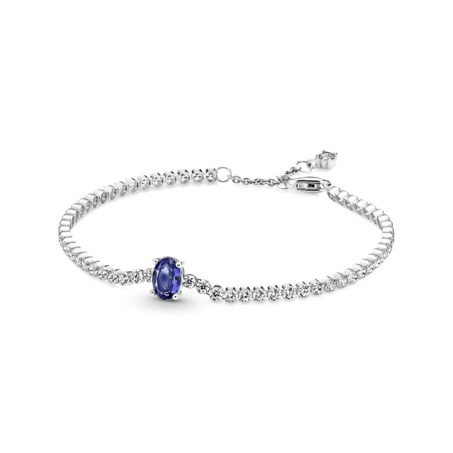 PANDORA 925 Silver Tennis Bracelet for Women