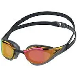 Speedo unisex-adult Swim Goggles Mirrored Fastskin Pure Focus