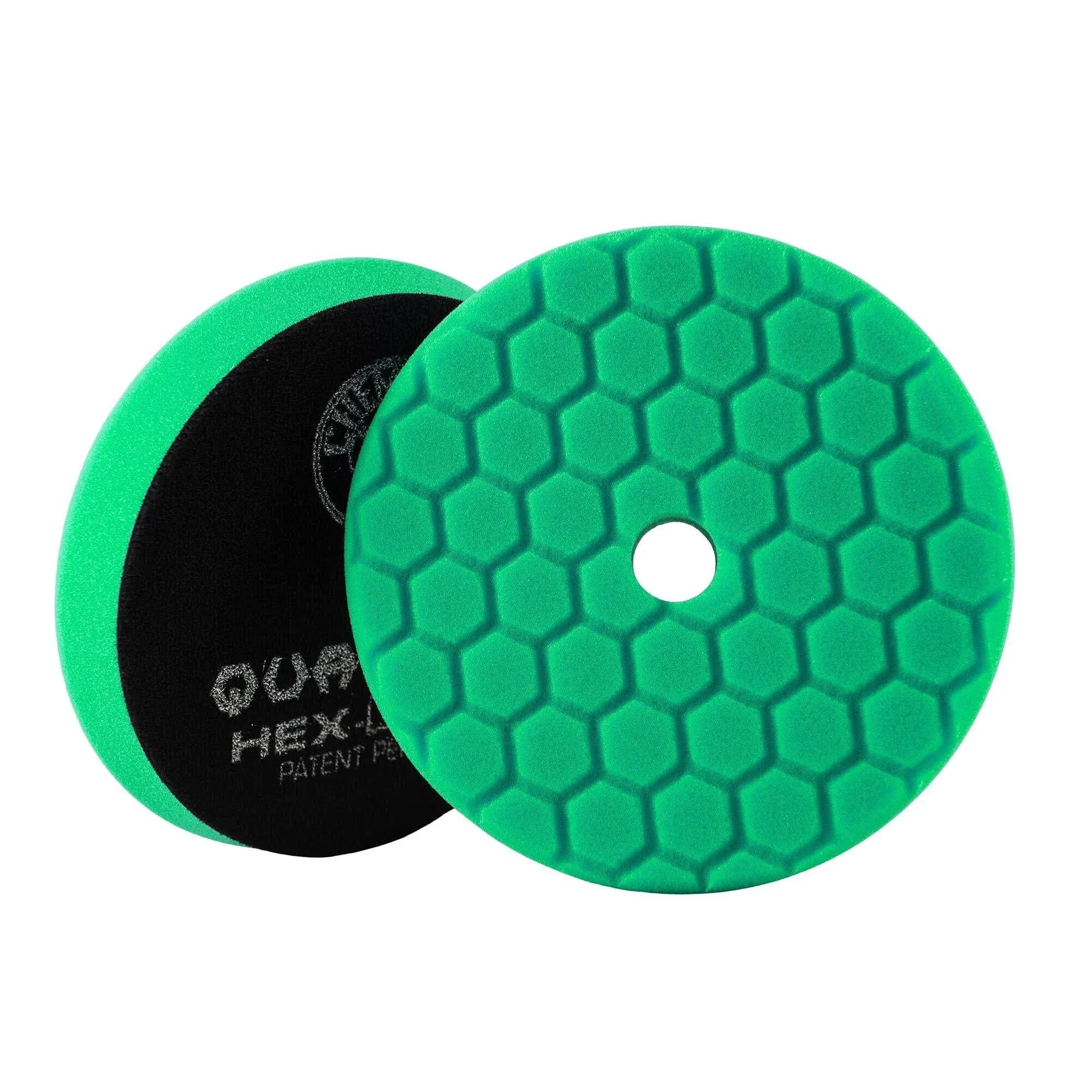 Chemical Guys 5" Green Hex-Logic Med-Heavy Cutting Pad (BUFX113HEX5)