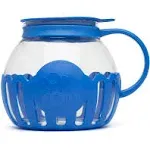 Ecolution 1.5 Quart Glass Popcorn Popper: Blue