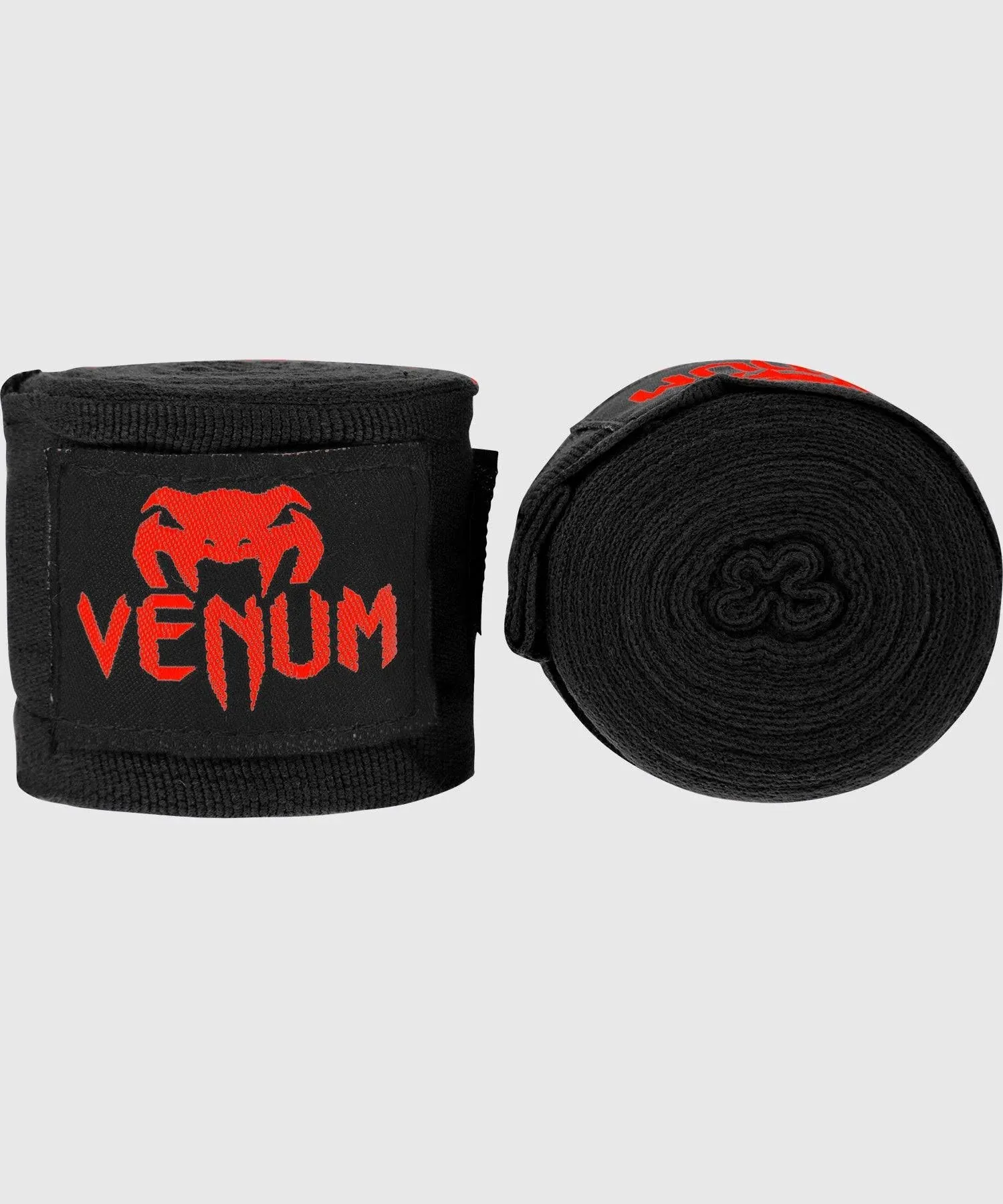 Venum Kontact Boxing Hand Wraps - Black/Red - 98 in - One Size - Venum