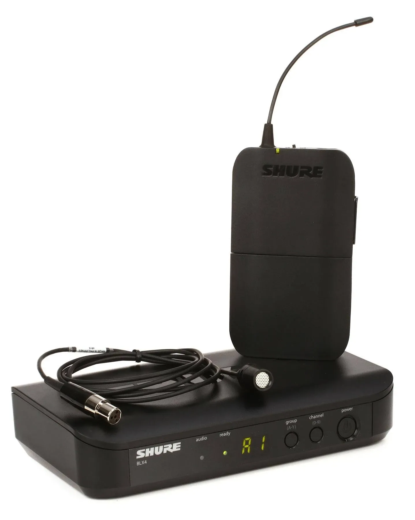 Shure BLX14/CVL-H10 Wireless System with CVL Lavalier Microphone