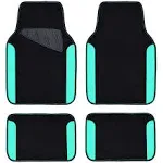 Car Pass Rainbow Waterproof Universal Fit Car Floor Mats