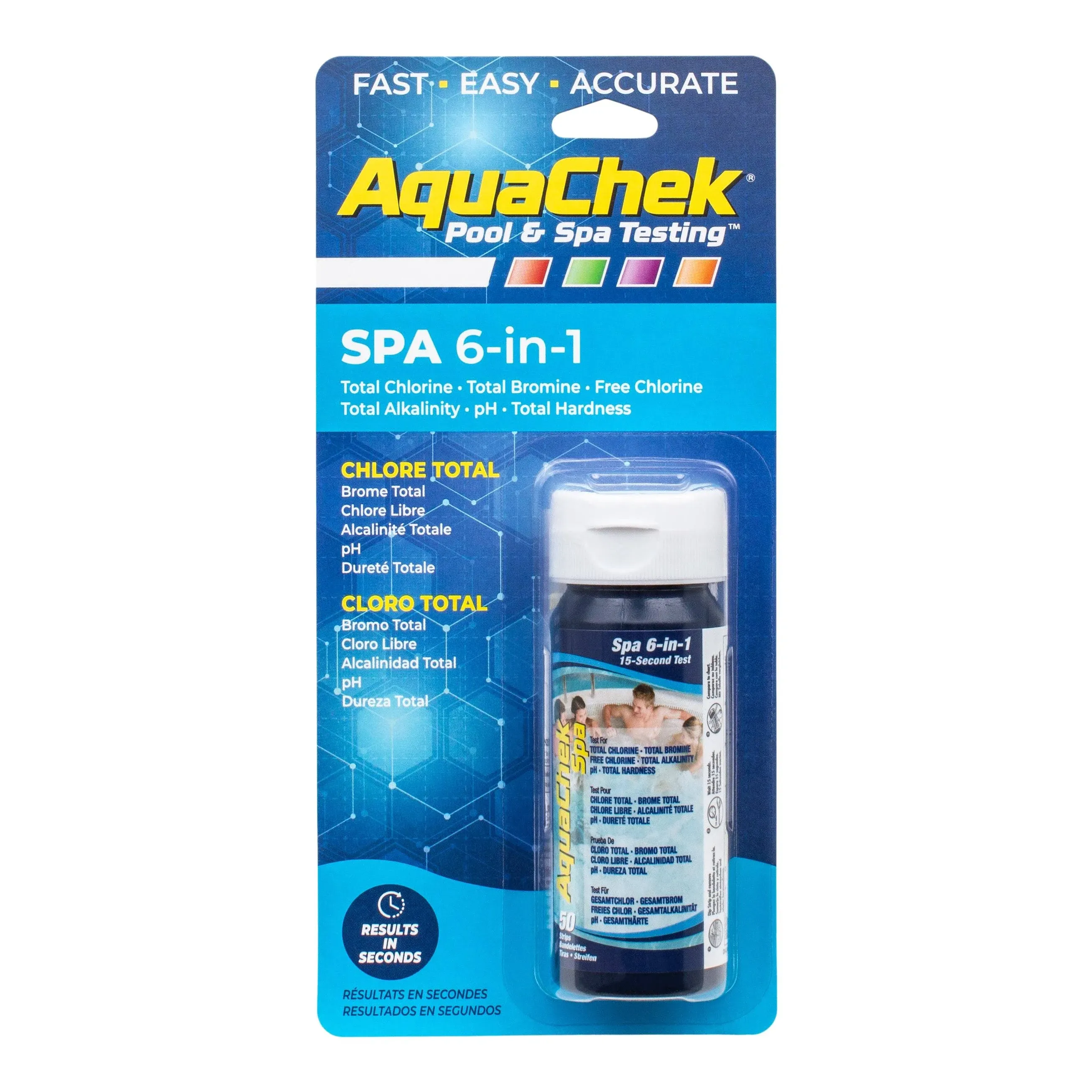 AquaChek 6-in-1 Spa Test Strips