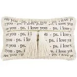 Ps Love Dhurrie Tassel Pillow