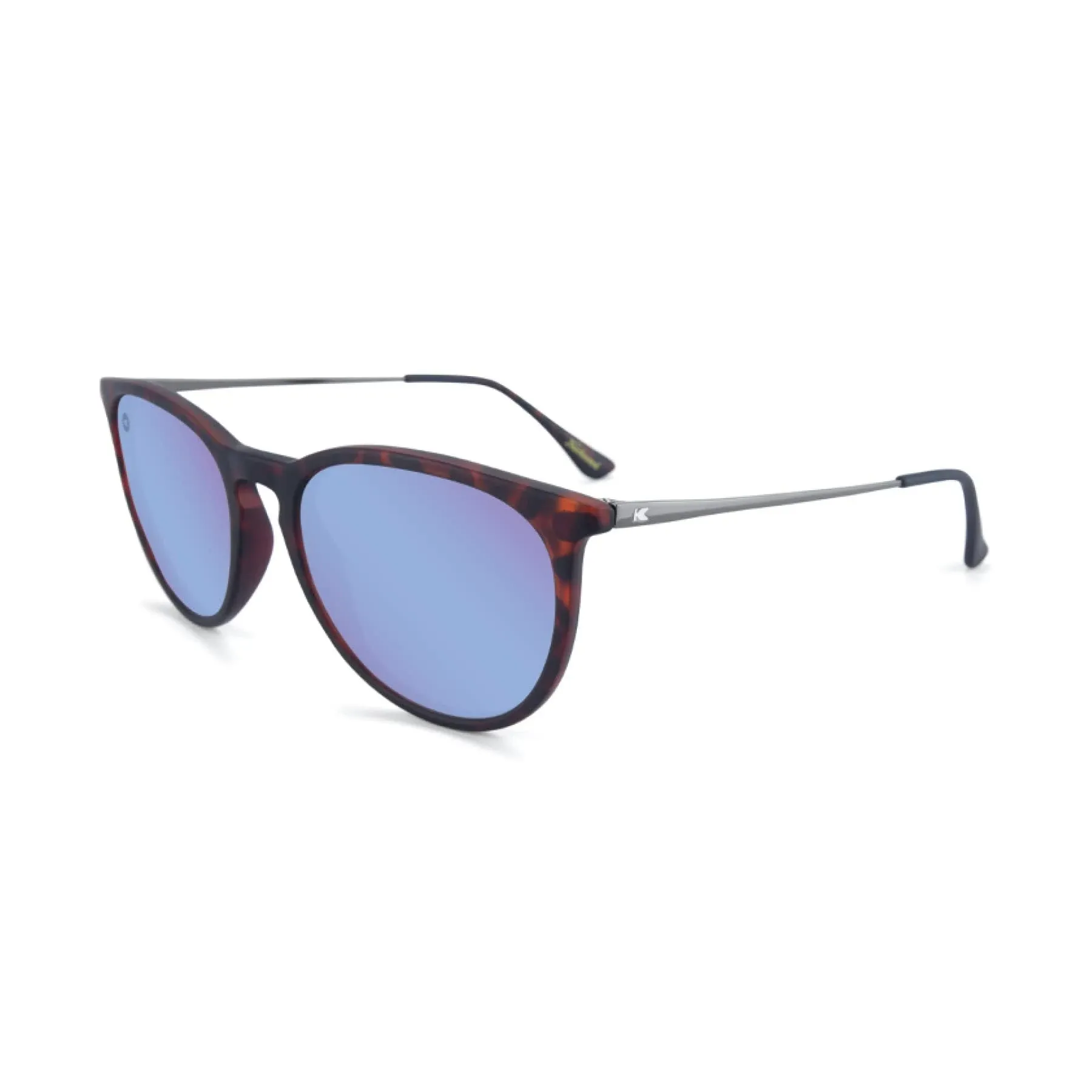 Knockaround Mary Janes, Matte Tortoise Shell / Polarized Snow Opal