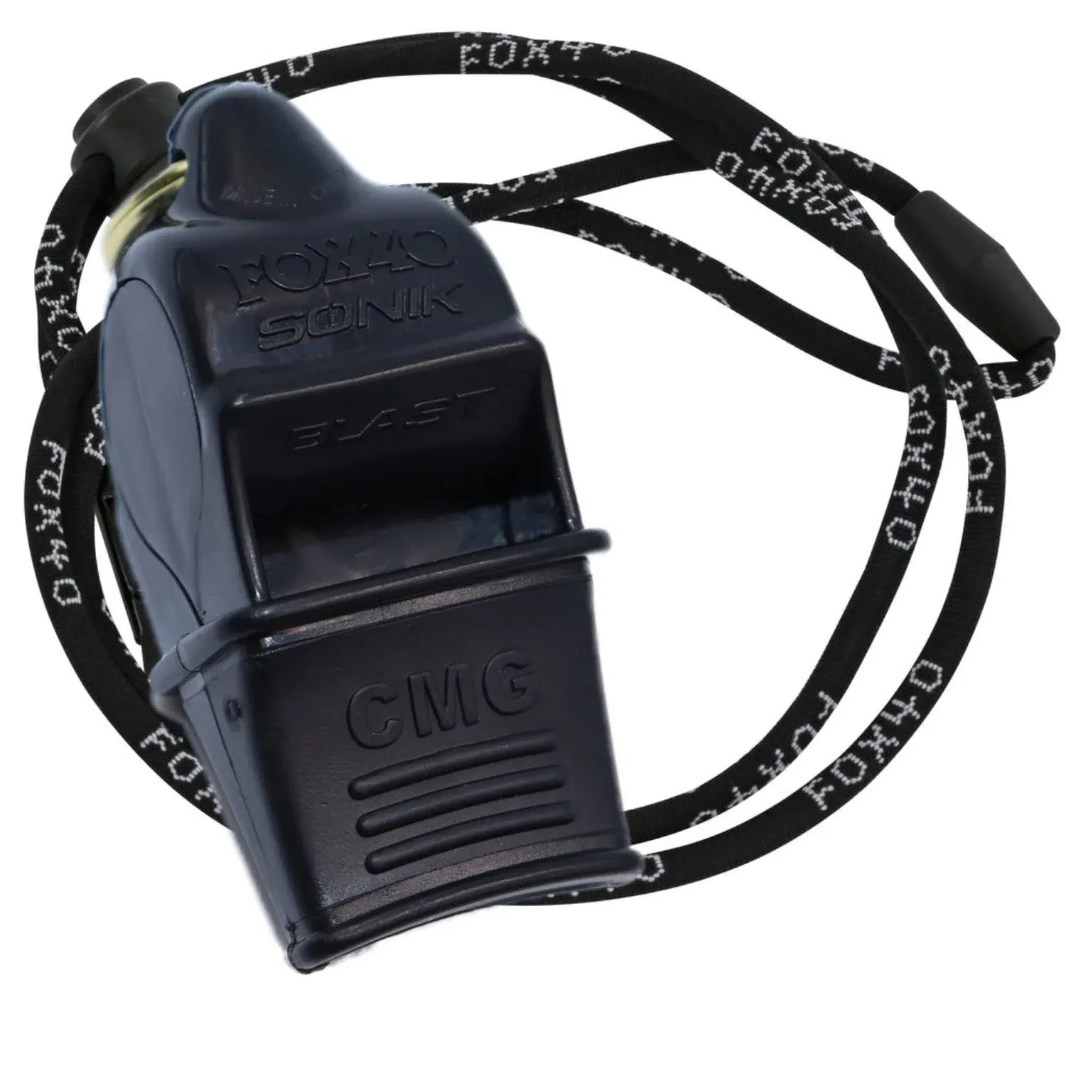 Fox 40 Sonik Blast CMG Whistle with Breakaway Lanyard