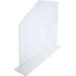 Source One Deluxe Acrylic Sink Splash Guard 24 x 18 Inches