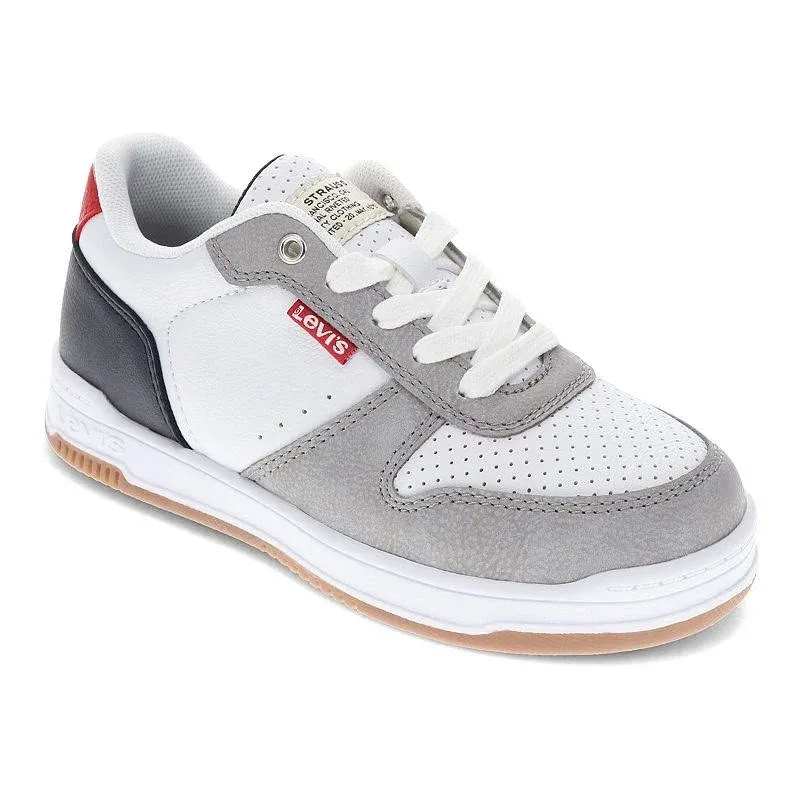 Levi's Kids Drive Lo Synthetic Leather Casual Lowtop Sneaker Shoe