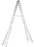 Little Giant Aluminum Skyscraper Telescoping Step Ladder 10121