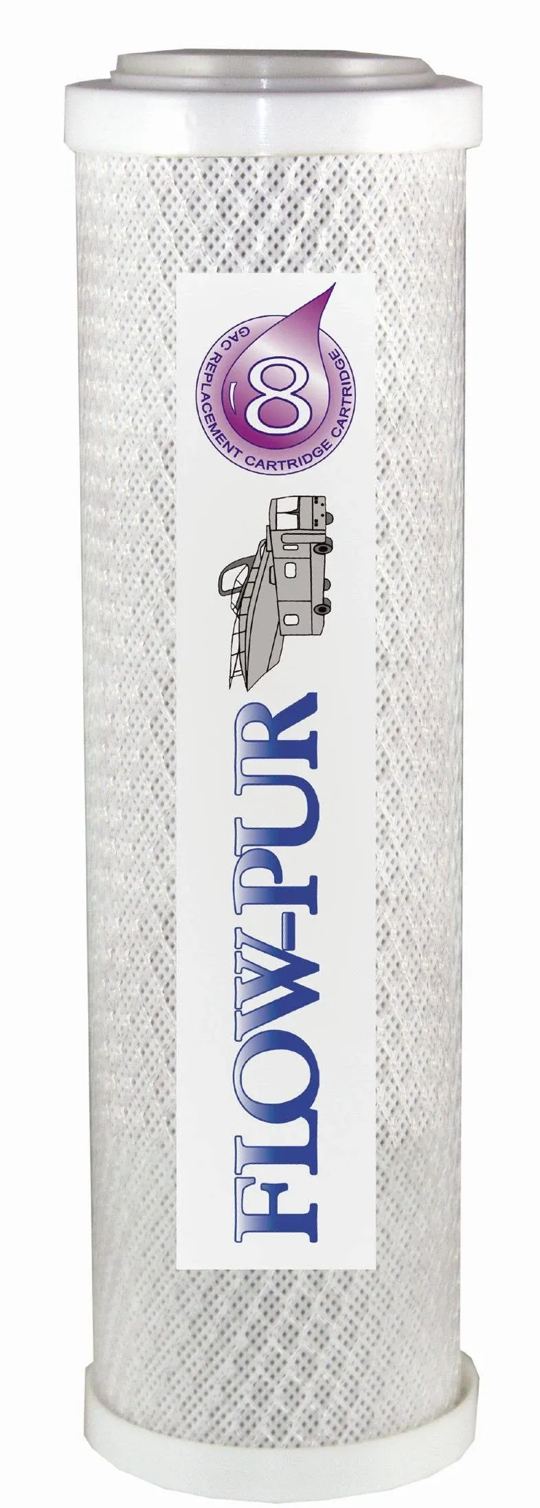 Flow Pur/Watts WCBCS-975RV RV Trailer Camper Exterior Canister Single Replacement Filter