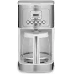 Cuisinart 14 Cup Programmable PerfecTemp Coffeemaker, White