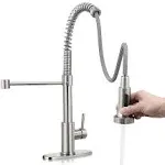 HGN Kitchen Faucet with Single Handle Pull Down LED  Assorted Styles , Colors 