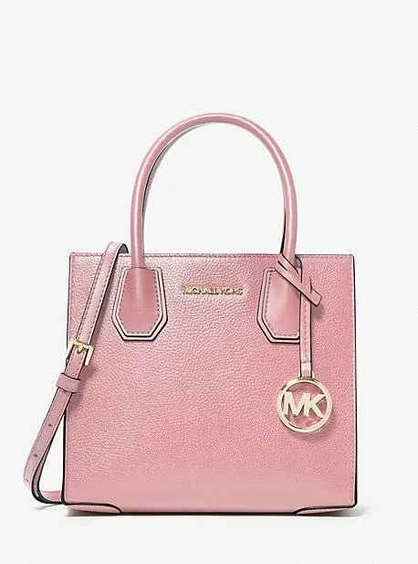 Michael Kors Women's Mercer Pebbled Leather Crossbody Bag