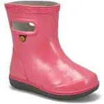 Bogs Kids' Skipper II Glitter Boots 8 Pink