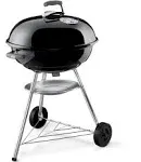 Weber 22 in. Jumbo Joe Premium Charcoal Grill Black