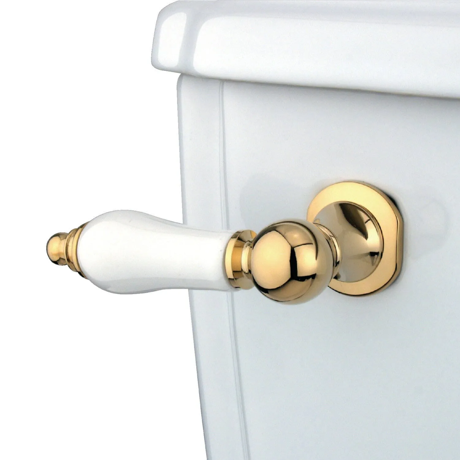 Kingston Brass Ktpl2 Victorian Polished Brass Toilet Tank Lever