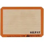 Silpat Ae420295-07 Premium Non-Stick Silicone Baking Mat, Half Sheet size, 11-5/8-Inch x 16-1/2-Inch (2 Pack)