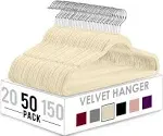 Utopia Home Velvet Hangers