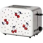 Kate Spade New York Vintage Cherry Dot 2-Slice Toaster