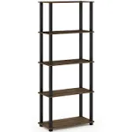 Furinno Turn-N-Tube 5-Tier Multipurpose Shelf Display Rack