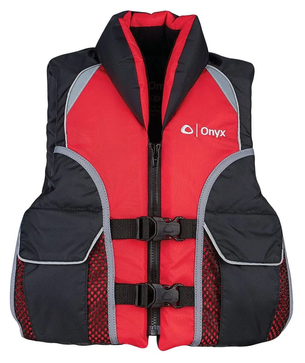 Onyx - Adult Select Life Jacket - Red Large