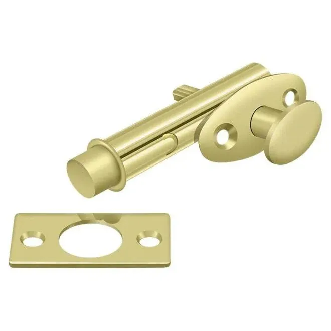 Deltana MB175U3 Mortise Bolt - Polished Brass