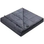 ZonLi Weighted Blanket (60&#039;&#039;x80&#039;&#039;, 20lbs, Queen Size Dark Grey), Weighted