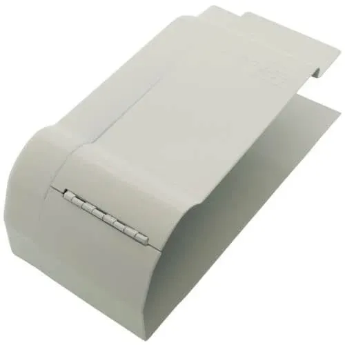 Fine/line 30 3-3/4 In. Right-hand End Cap For Baseboard Heaters In Nu White |