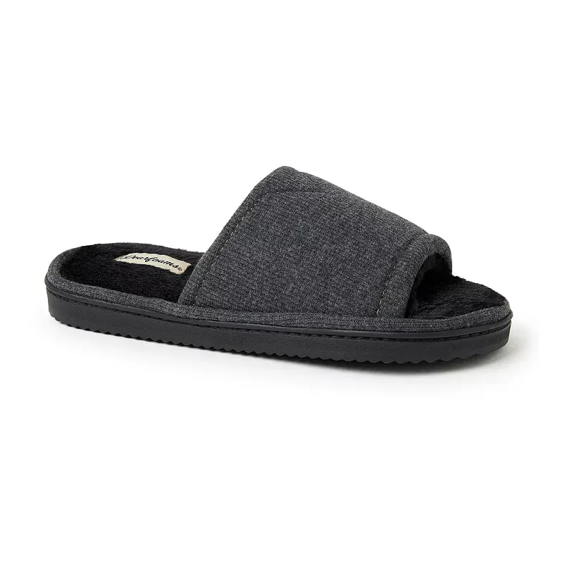 Dearfoams Demi-Rib Knit Women's Slide Slippers