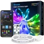 Govee RGB LED Strip Lights, 16.4ft Bluetooth LED Lights with App Control, Color