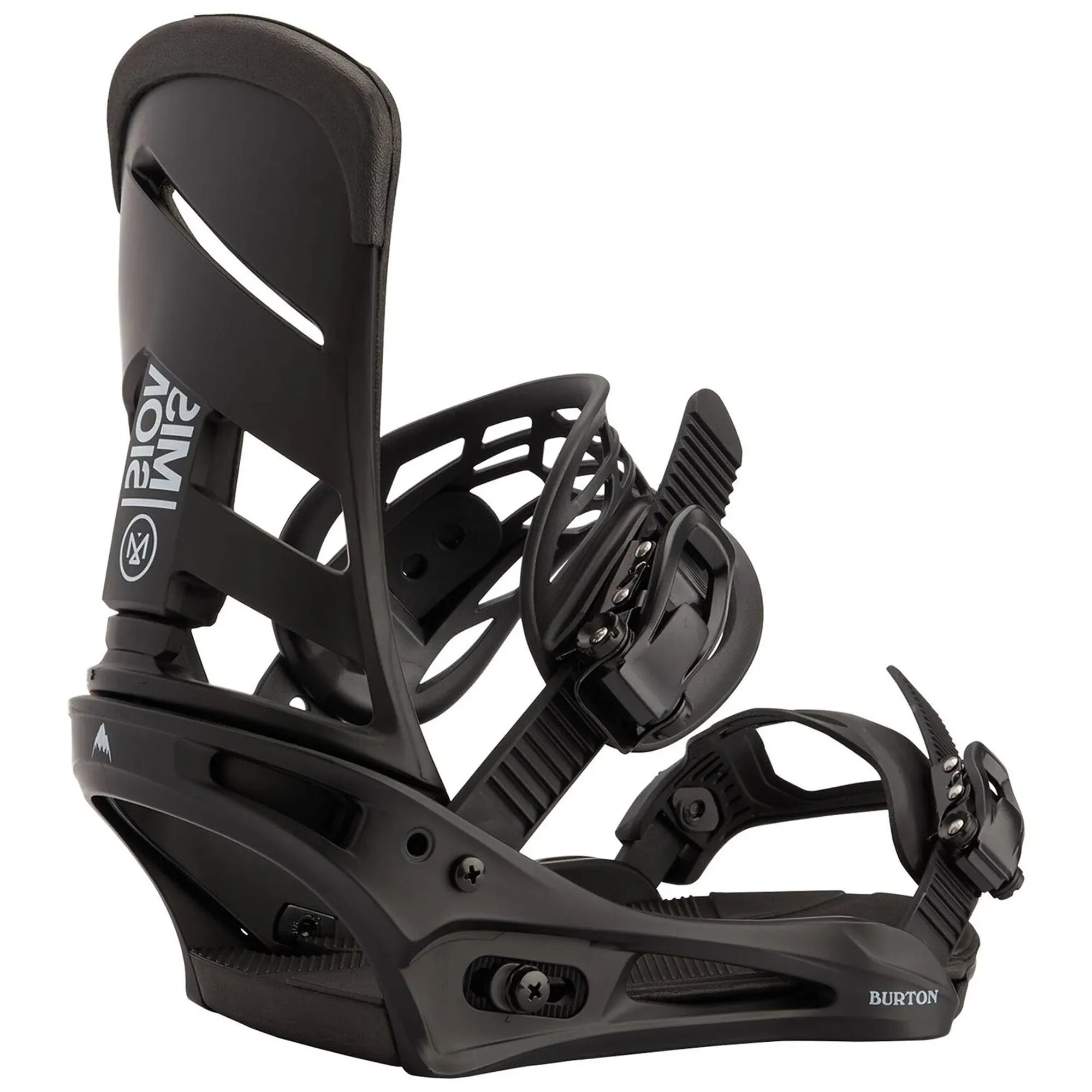 Men's Burton Mission Re:Flex Snowboard Bindings Black