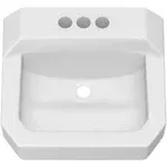 PROFLO PF5414 19-5/8&#034; Rectangular Vitreous China Wall Mounted - White