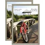 MCS Museum Poster Frame, Barnwood, 24 x 36 in, 2 PK